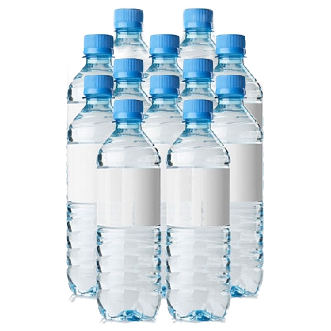 Fardo com 12 unidades de nÁgua mineral de 500ml